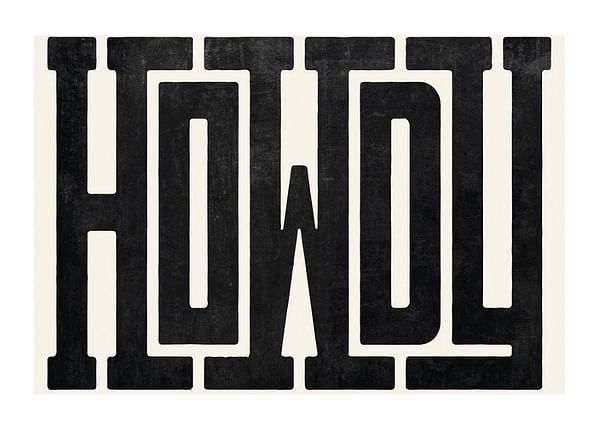 Plagát Howdy