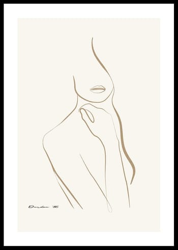 Poster Shape Of A Woman No2