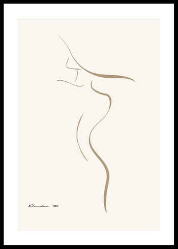 Poster Shape Of A Woman No1