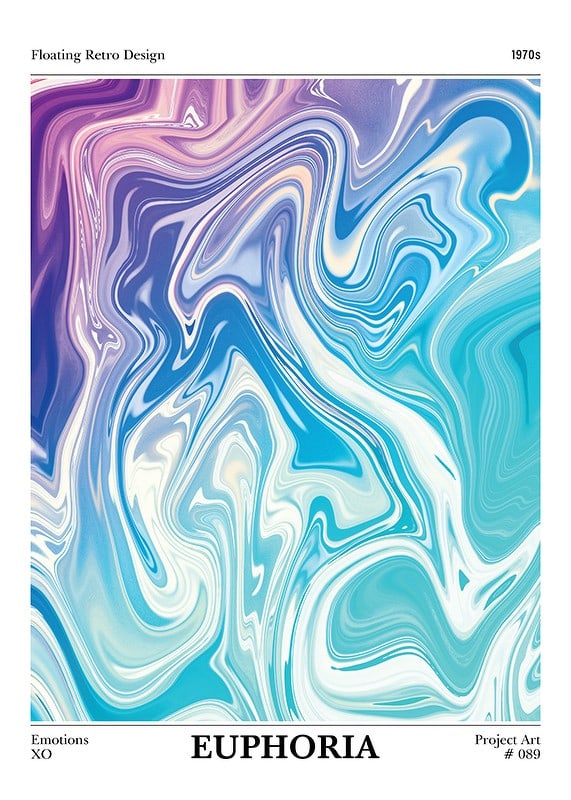 Plakāts Euphoria Aesthetic Aura