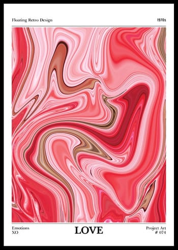 Poster Love Aesthetic Aura