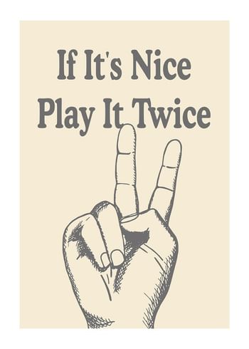Affiche Nice Play Twice