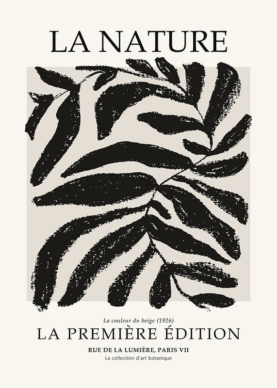 Plakāts La Nature Premiere