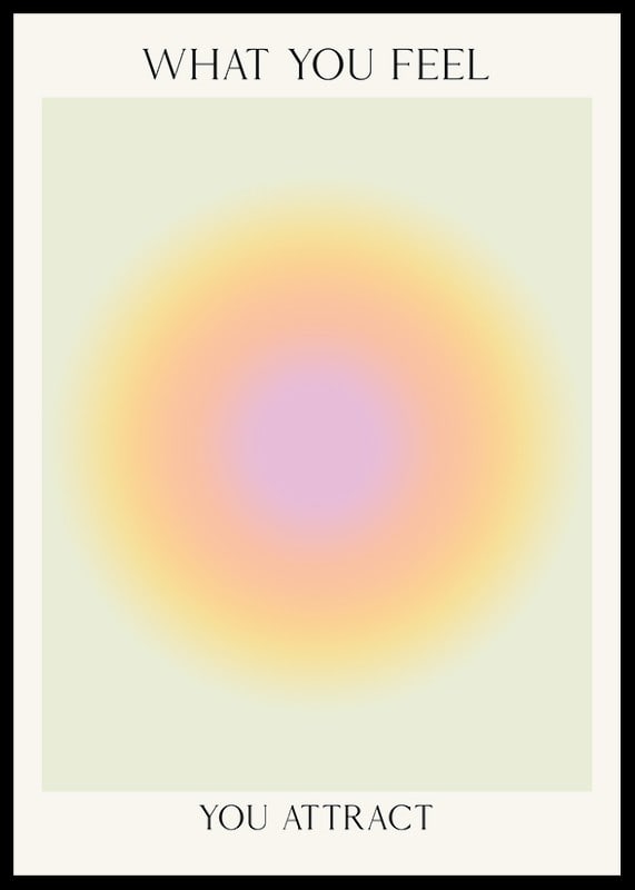 Abstrakt cirkulært motiv i pastel med tekst øverst og nederst-12