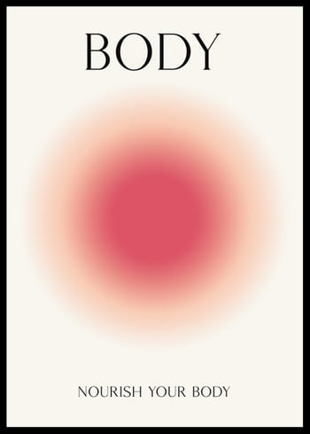Plakat Positive Aura Body