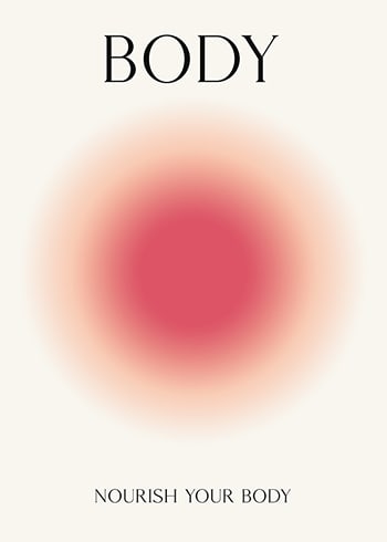 Plagát Positive Aura Body