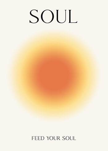 Affiche Positive Aura Soul