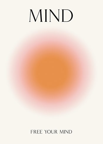 Poster Positive Aura Mind