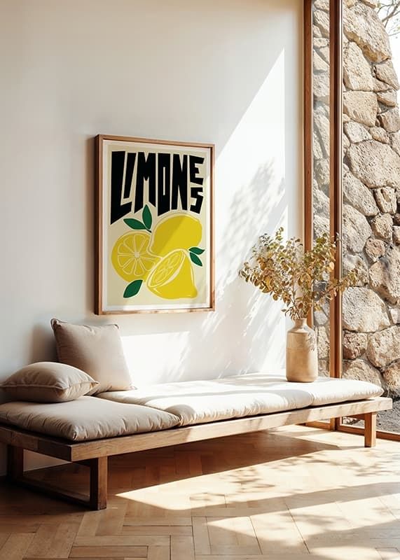 Poster Lemons Vintage Retro crossfade