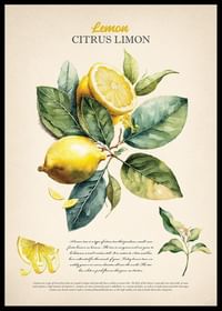 Lemon Citrus Limon-0