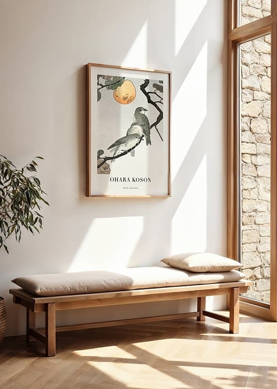Plakāts Birds And Plants No1 By Ohara Koson crossfade