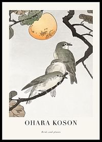 Birds And Plants No1 By Ohara Koson-0