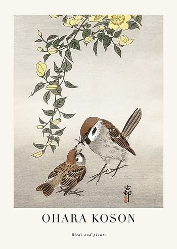 Plagát Birds And Plants No2 By Ohara Koson