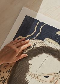 The Lantern Ghost Iwa By Katsushika Hokusai-3
