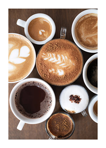 Poster All Kinds Of Coffee
