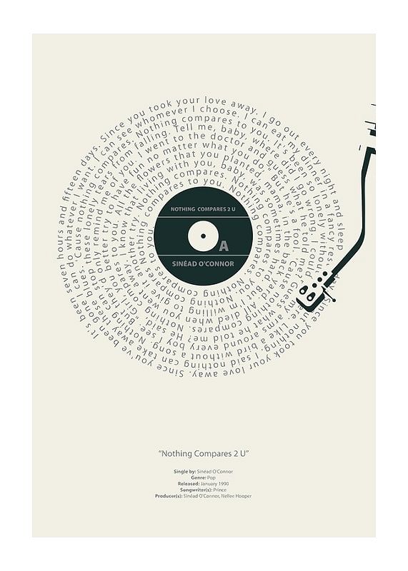 Nothing Compares 2 U Vinyl By Sinead O Connor-12