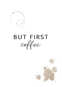 Text quote in black with coffee stains on white background-1
