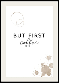 Text quote in black with coffee stains on white background-2