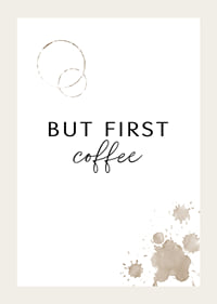 Text quote in black with coffee stains on white background-3