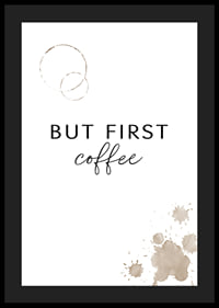 Text quote in black with coffee stains on white background-4