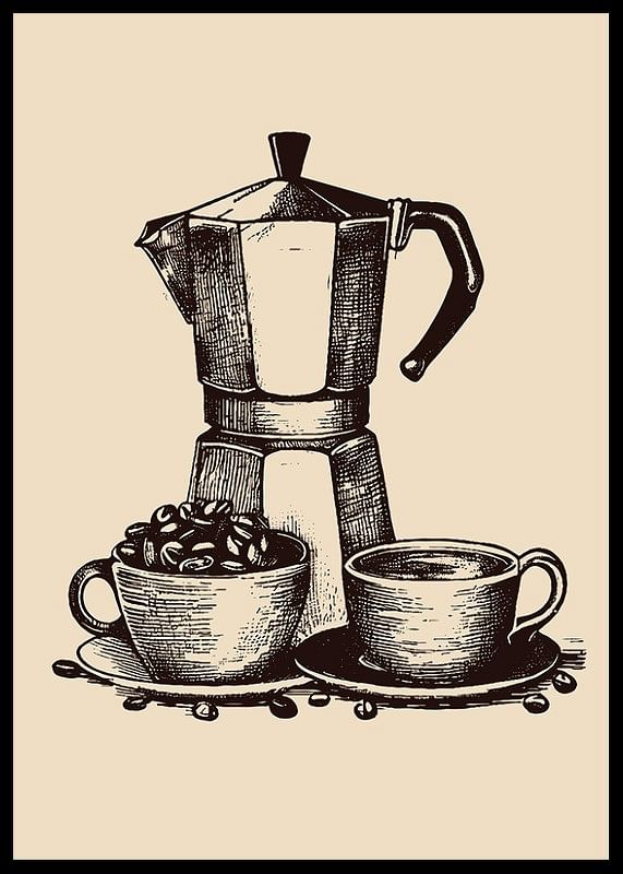 Old Italian Coffee Maker-12