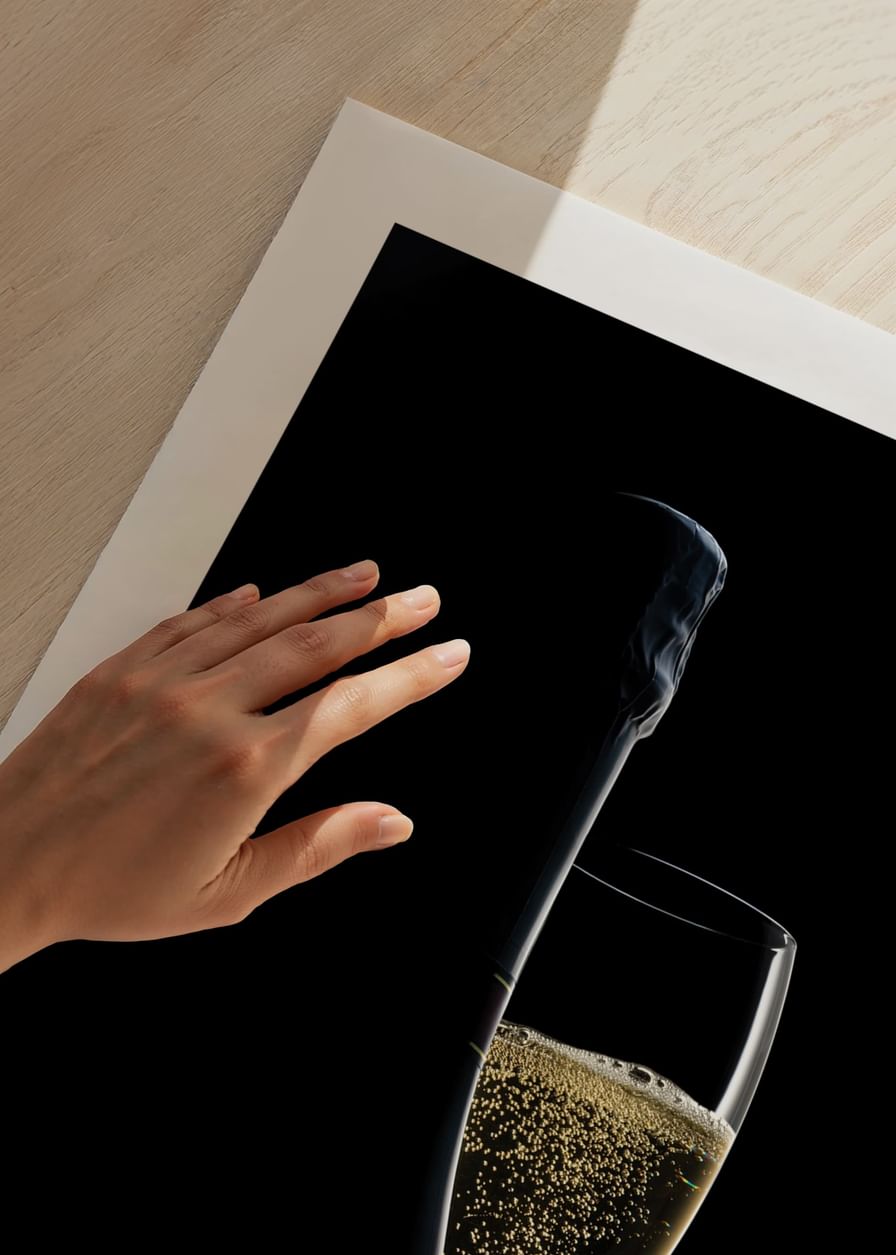 Champagne And Bottle-12