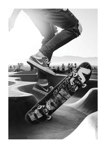Plakat Skateboard Jump