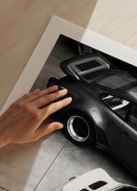 Porsche Vintage B&W-5