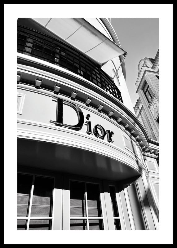 Dior Store B&W-12