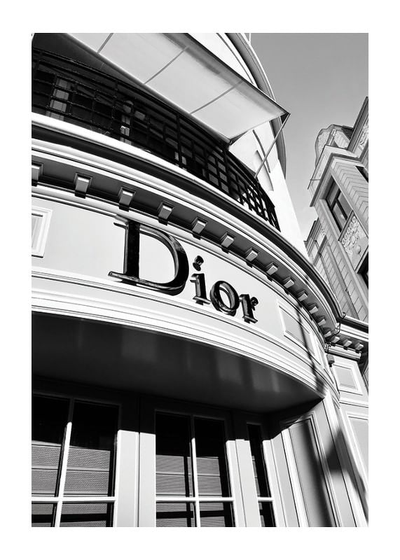 Dior Store B&W-12