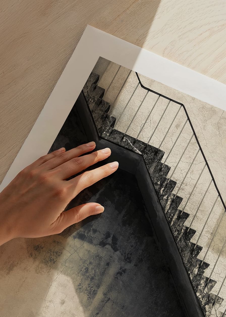 Concrete Stairs And Wall-12