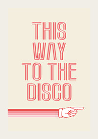 Graphic text illustration with pink text and hand pointing-3