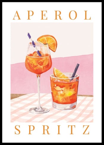 Póster Aperol Spritz Vintage