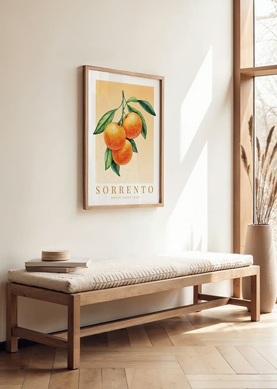 Plakāts Sorrento Amalfi Oranges crossfade