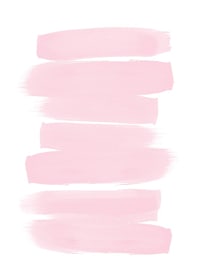 Abstract brush strokes in light pink against white background-1