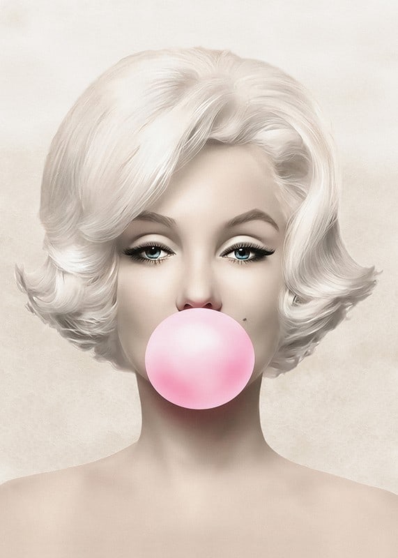 Marilyn Monroe Pink Bubblegum-12