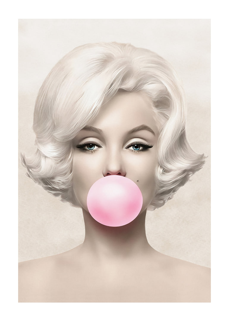Marilyn Monroe Pink Bubblegum-12