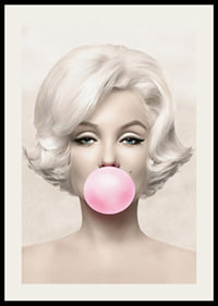 Marilyn Monroe Pink Bubblegum-2