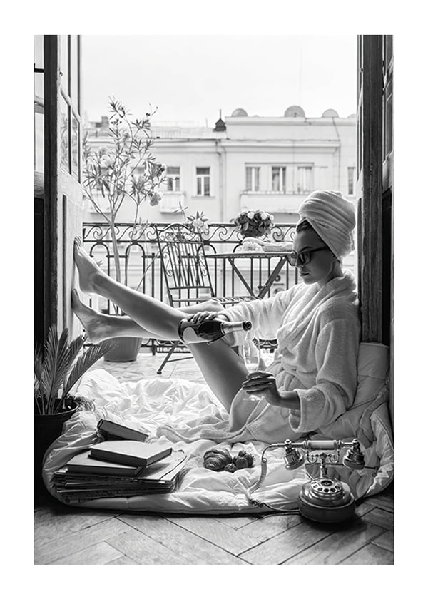 Plakāts Paris Style Breakfast 