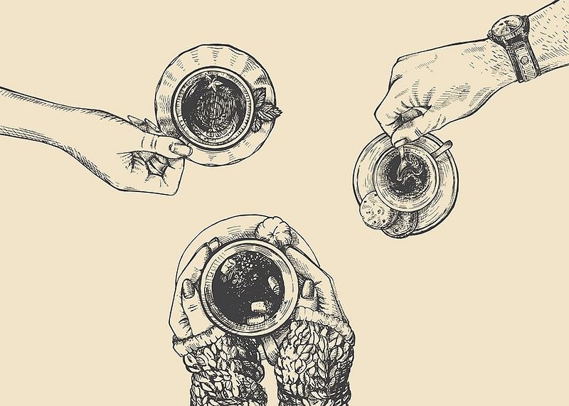 Vintage Coffee Drawing-12