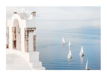 Plakat Santorini Greece No3