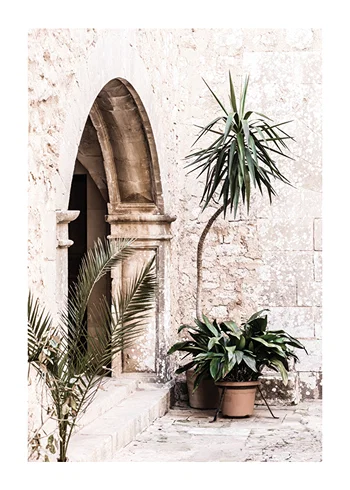 Poster Mediterranian Patio No1