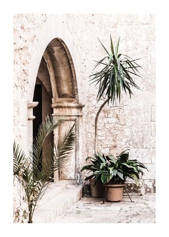 Poster Mediterranian Patio No1
