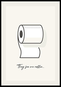 Illustration av toalettrulle med text på ljus bakgrund-2
