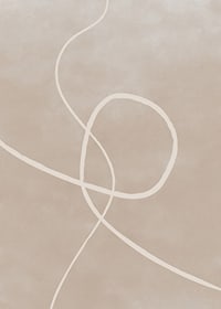Abstrakta ljusa linjer mot sandfärgad bakgrund, minimalistisk stil-7