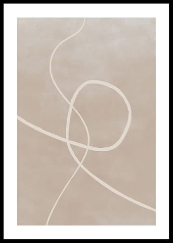 Poster Line Art Inverted No2