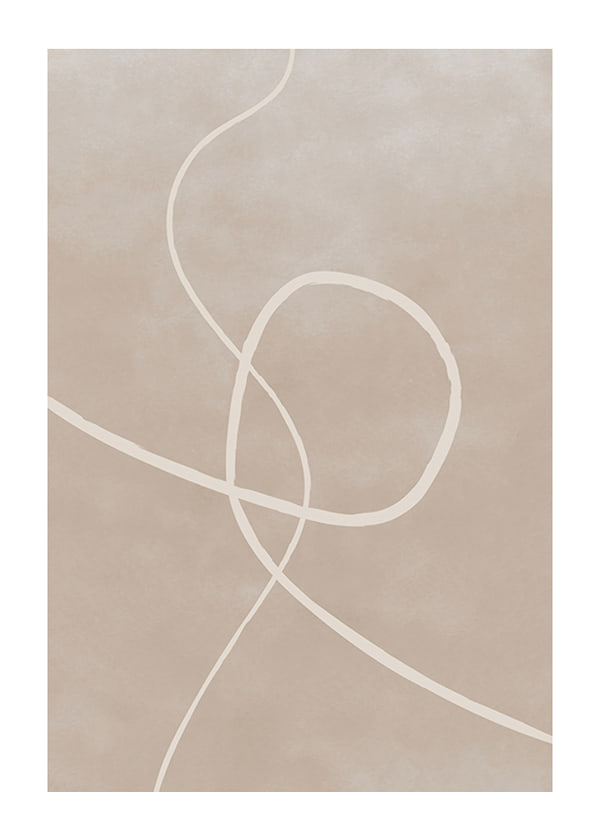 Plakāts Line Art Inverted No2