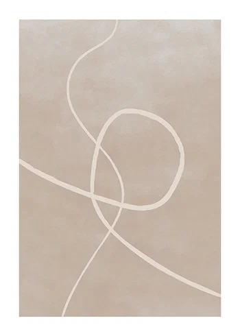 Poster Line Art Inverted No2