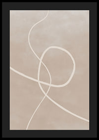 Abstrakta ljusa linjer mot sandfärgad bakgrund, minimalistisk stil-4