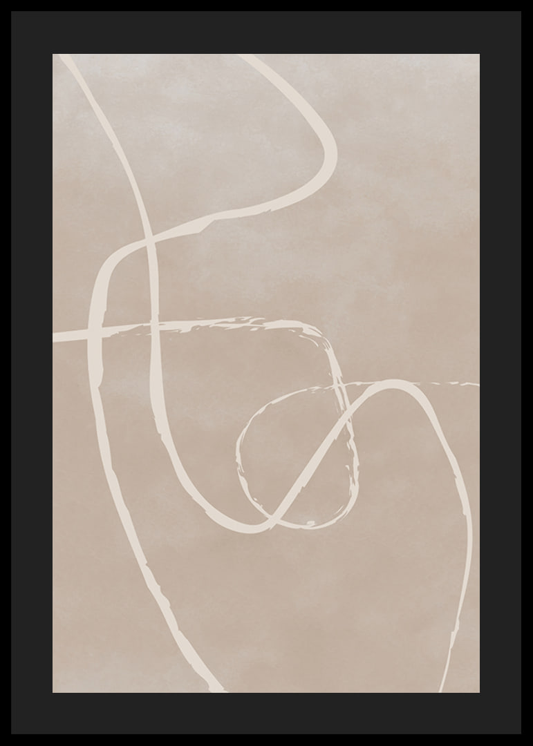 Abstract bright lines against beige sand colored background-12
